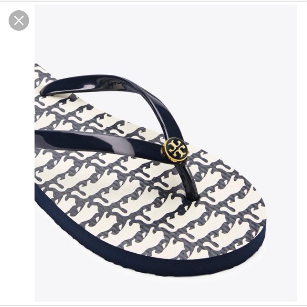 Tory Burch Wildcat Flip Flops